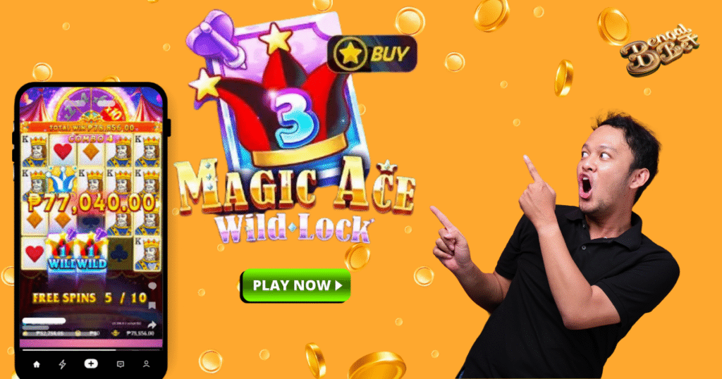 Magic Ace Wild Lock Jackpot